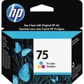 HP No. 75 Tri-color Ink Cartridge