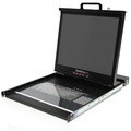 StarTech.com 1U 19" Rack Mount LCD Rack Console w/ 16 Port KVM