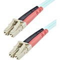 StarTech.com 1m 10 Gb Aqua Multimode 50/125 Duplex LSZH Fiber Patch C