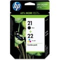 HP No. 21/22 Black and Tri-color Ink Cartridge