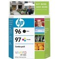 HP No. 96 / 97 Black and Tri-color Ink Cartridges Combo Pack