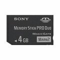4GB Memory Stick PRO Duo Card