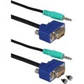 QVS Premium CC388MA-03 Coaxial UltraThin Audio/Video Cable