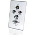 Cables To Go Audio/Video Faceplate
