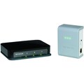 Netgear XAVB1004 Ethernet Switch - 200 Mbps HomePlug AV - 4 Port