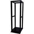 36U Adjustable 4 Post Server Equipment Open Frame Rack Cabinet