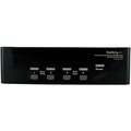 StarTech.com 4 Port DVI VGA Dual Monitor KVM Switch with Audio & USB 