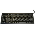 DSI USB left Handed Keyboard Cherry Mechanical switch Black by Ergogu