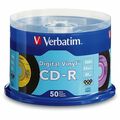 Verbatim Digital Vinyl Standard 120mm CD-R Media - 700MB - Logo Printed - 120mm Standard