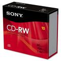 Sony 10CDRW700R 4x CD-RW Media