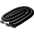 Steren BL-322-025BK Coiled Handset Cable