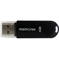 Memorex TravelDrive 98189 4 GB USB 2.0 Flash Drive - Black - 1 Pack