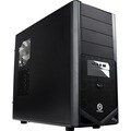 Thermaltake V4 VM30001W2Z System Cabinet - Mid-tower - Black - Steel