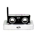 EZ-TV Listening Wireless Digital Acoustic Speakers Black