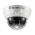 LevelOne FCS-3031 10/100 Mbps PoE IP Dome Network Camera with PIR