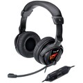 Genius HS-G500V Headset - Stereo - Black - Mini-phone, USB