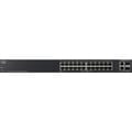 Cisco SF200-24P Ethernet Switch - 26 Port - 2 Slot