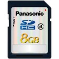 Panasonic Silver RP-SDL08GU1K 8 GB Secure Digital High Capacity (SDHC