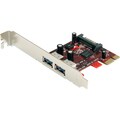 StarTech.com 2 Port SuperSpeed USB 3.0 PCI Express Card with SATA Pow