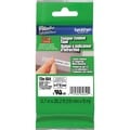 Brother TZESE4 Black on White Security Lettering Tape
