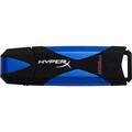 Kingston DataTraveler HyperX 256 GB USB 3.0 Flash Drive - Blue, Black