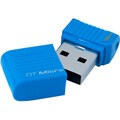 Kingston DataTraveler Micro 16 GB USB 2.0 Flash Drive - Blue - 1 Pack