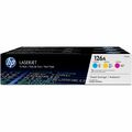 HP 126A Toner Cartridge - Cyan, Magenta, Yellow