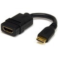 StarTech.com 5in High Speed HDMI Adapter Cable with Ethernet to HDMI
