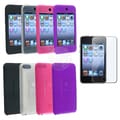 Eforcity 4 Silicone Skin Cases Screen Protector for iPod Touch Gen2