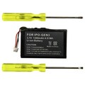 eForCity Slim Li-Ion Battery Compatible with Apple iPod 3rd Gen