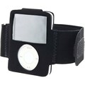 Eforcity Black Velvet Armband for iPod Nano Gen3