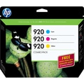 HP 920 Combo-pack Ink Cartridge - Cyan, Magenta, Yellow