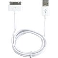 Aleratec Charge-Glo Sync Cable for iPhone iPad iPod Touch White Part