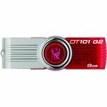 Kingston DataTraveler 101 G2 8 GB USB 2.0 Flash Drive - Red - 2 Pack