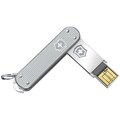 Victorinox Slim 32 GB USB 2.0 Flash Drive - Silver