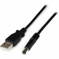 StarTech.com 1m USB to Type N Barrel 5V DC Power Cable - USB A to 5.5