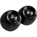 Gear Head SP2000UBLK 2.0 Speaker System - 3 W RMS - Black
