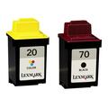 Lexmark Tri-color Ink Cartridge - 600 Page Black, 275 Page Color - Black, ...