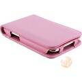 Eforcity Pink Leather Case/ Lanyard Kickstand for Apple iPod Touch