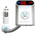 GOgroove FlexSMART X3 Bluetooth FM Transmitter with Enhanced Clarity