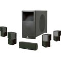 PyleHome PHS51P 5.1 Speaker System - 200 W RMS - Piano Black