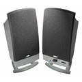 Cyber Acoustics CAR2022 CA 2022 Black Studio 12W Bass Reflex Speakers