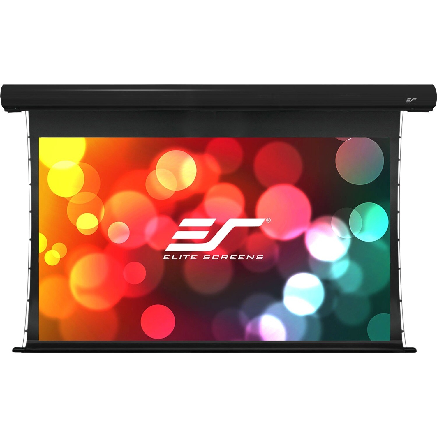 Elite Screens STT100UWH-E24 Starling Tab-Tension Ceiling/Wall Mount E