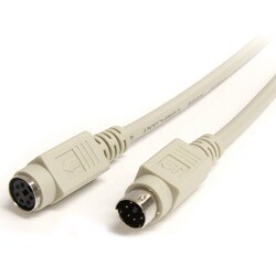 StarTech.com 6 ft PS/2 Keyboard or Mouse Extension Cable - M/F