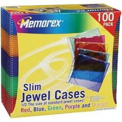 Memorex CD/DVD Jewel Cases
