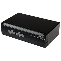 StarTech.com 2 Port USB KVM Switch w/ Audio & USB Hub