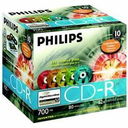Philips LightScribe 52x CD-R Media
