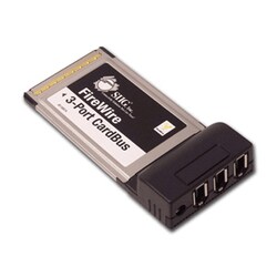 Siig 1394 3-Port FireWire CardBus Adapter
