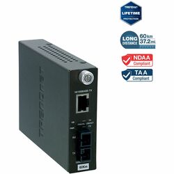 TRENDnet TFC-110 Twisted Pair to Fiber Media Converter
