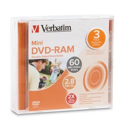 Verbatim 2x DVD-RAM Double Sided Media